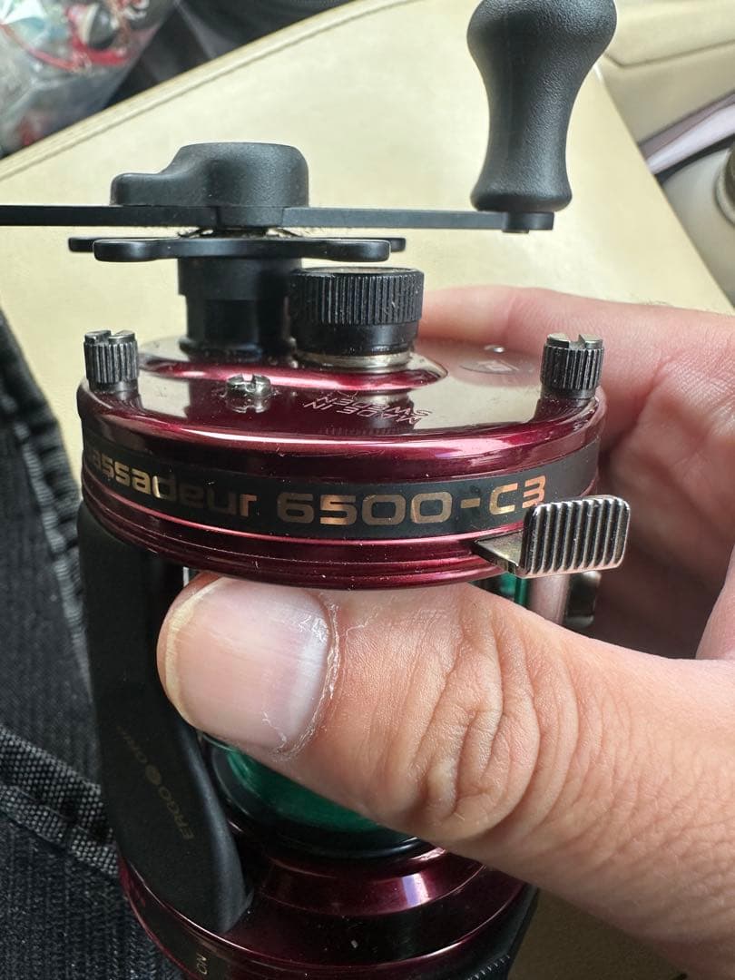 Abu Garcia Ambassadeur 6500-C 3ベイトリール