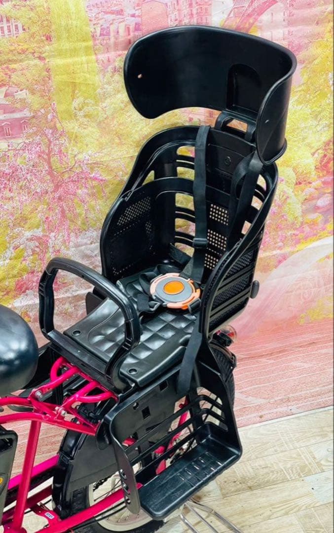 ZK3721 電動自転車 パナソニック ギュット 子供乗せ 20インチ 送料無料