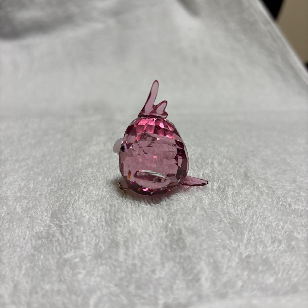 スワロフスキー　swarovski オカメインコピンク