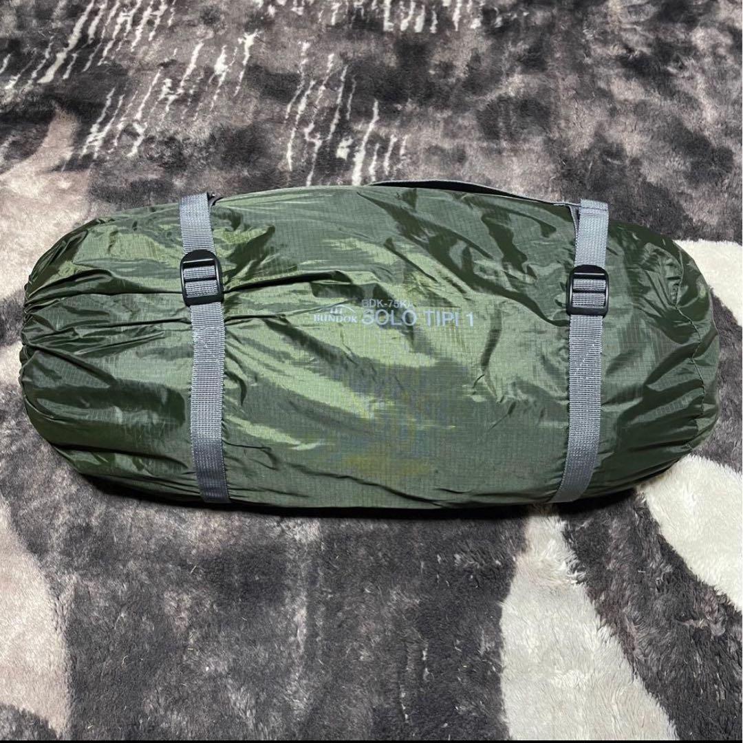BUNDOK バンドック　ソロティピー 2回使用のみ