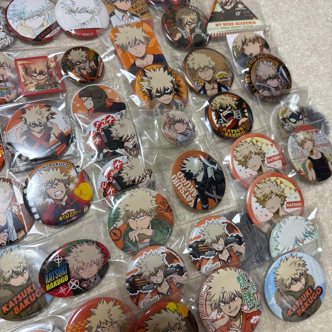 僕のヒーローアカデミア　ヒロアカ　爆豪　缶バッジ　希少　特典　イベント　原作