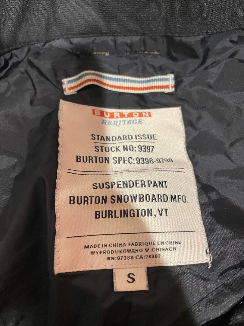 ピノコ　Burton スノーボードウェア 赤/青　入門セット