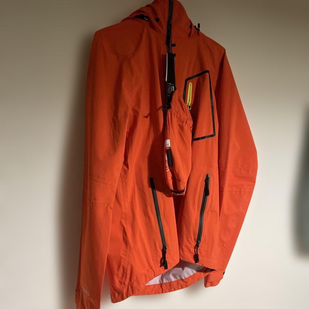 VIRUNGA RAIN JACKET オレンジ パーテックスシールド