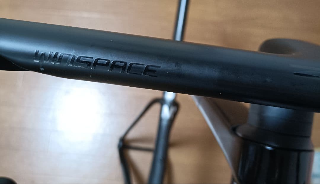 【美品】winspace zerosl 380-105一体型軽量カーボンハンドル