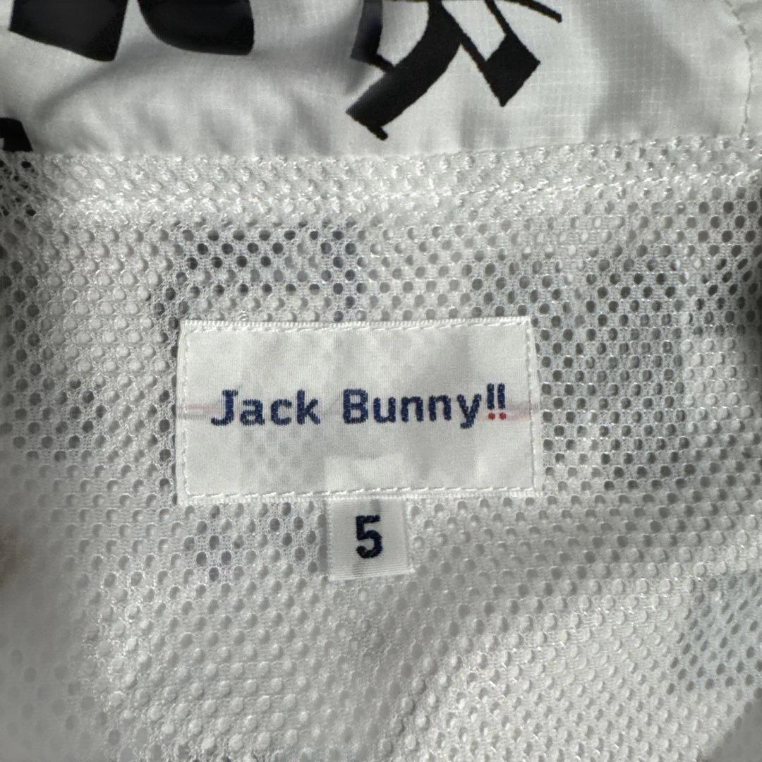Jack Bunny ロゴプリント フード付きジャケット
