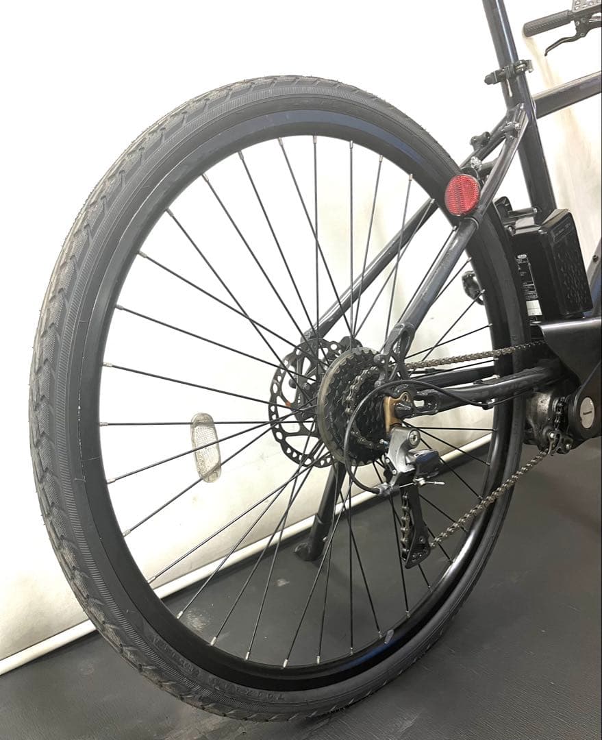 保証付き　送料無料　パナソニック　ジェッター　クロスバイク　電動アシスト自転車
