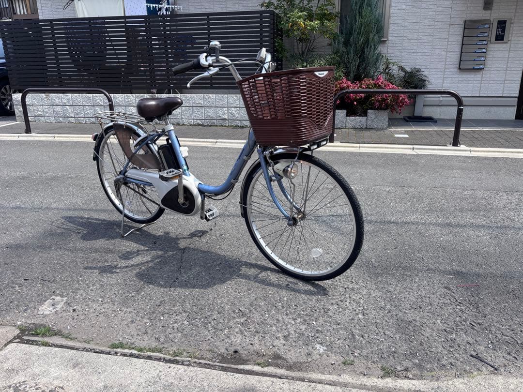パナソニック 電動アシスト自転車 青