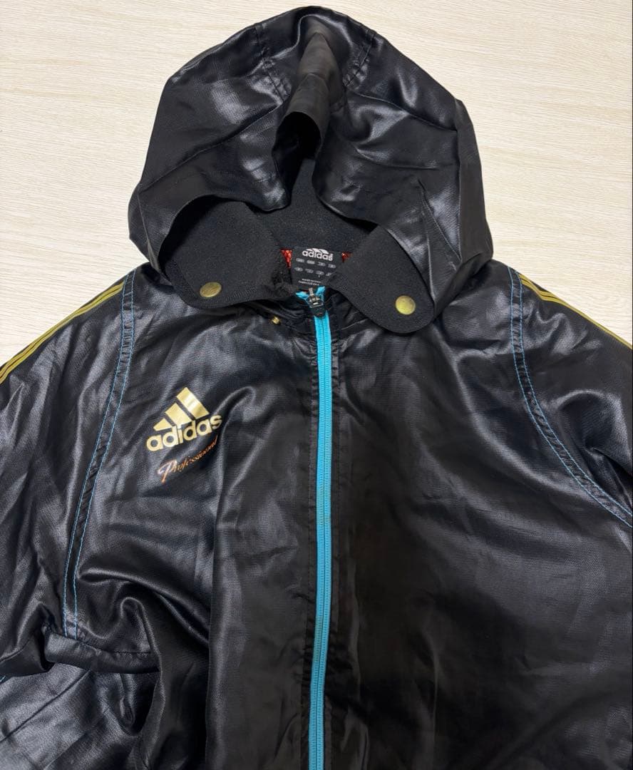 adidasアディダスプロフェッショナル 襟フリースジャンパー(パンツ付)