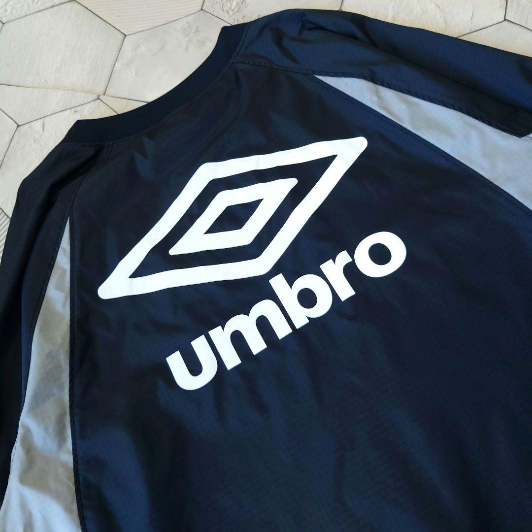 極美品 上下 UMBRO ピステ セットアップ モノトーン ブラック