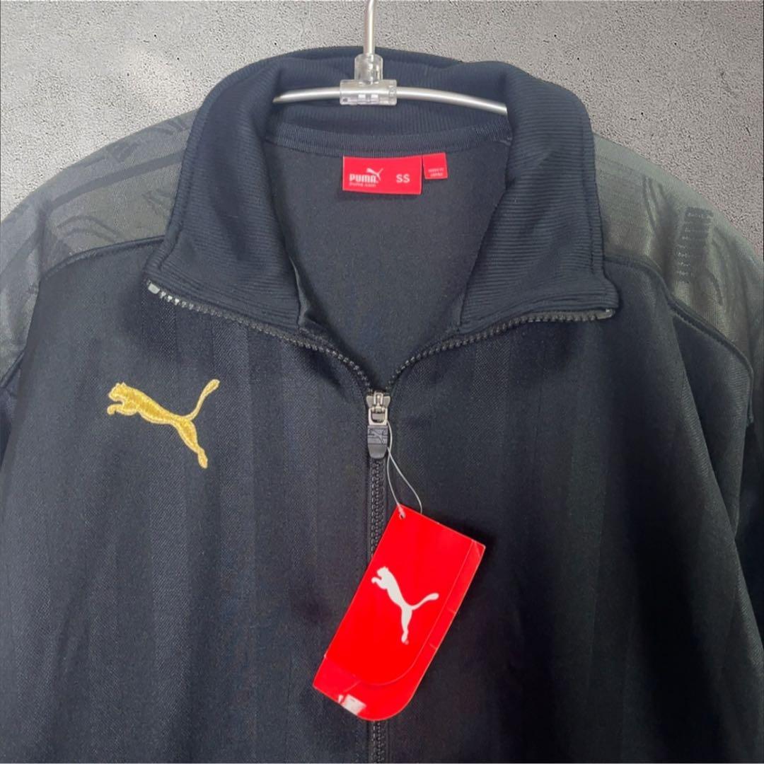 タグ付き美品 PUMA プーマ 金ジャージ セットアップ トラックジャケット