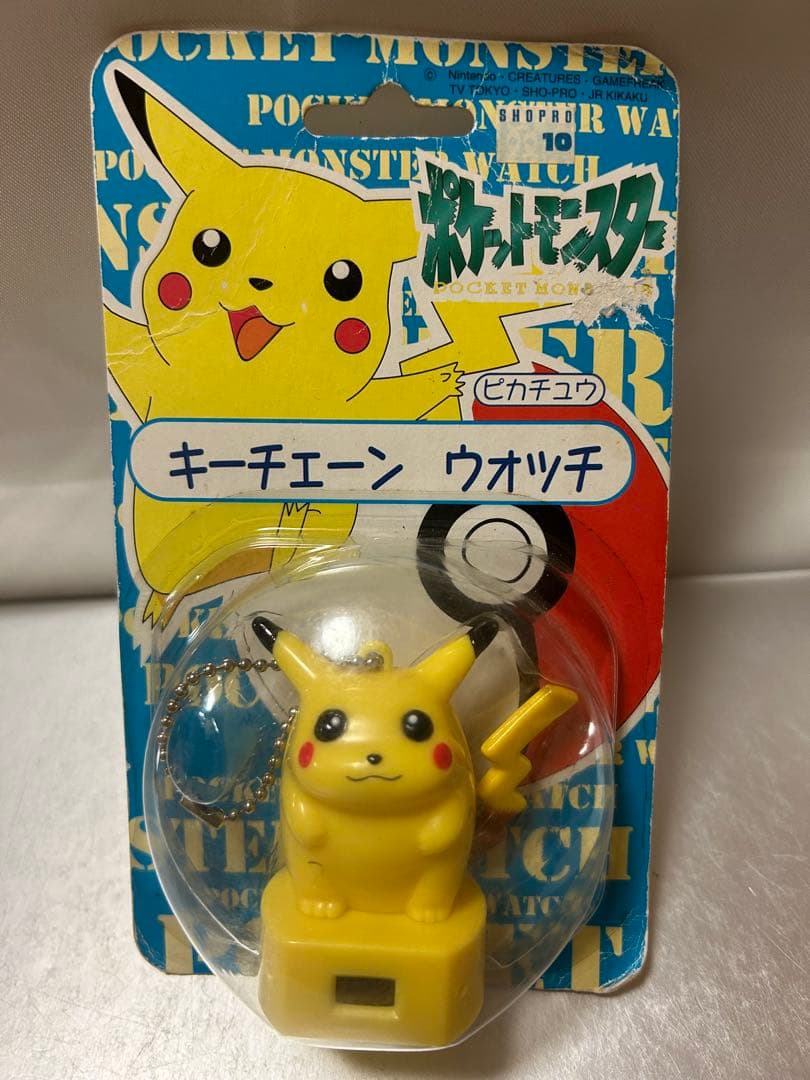 お得 未使用 初期 ピカチュウ ポケットモンスター 4点セット TOMY 当時物
