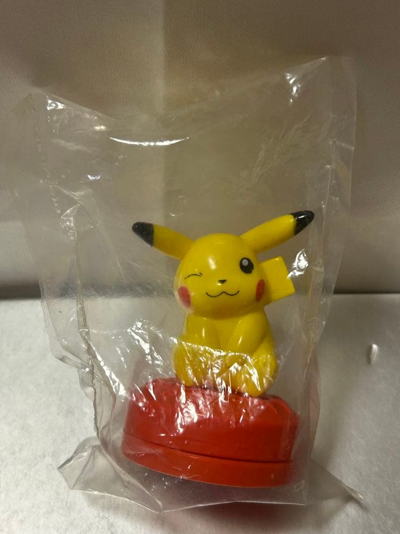 お得 未使用 初期 ピカチュウ ポケットモンスター 4点セット TOMY 当時物