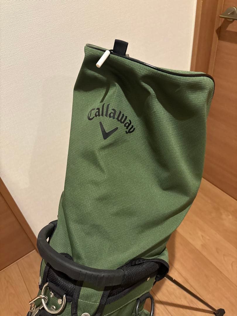 モカ　　CALLAWAY スタンド式キャディバッグ サブバッグ