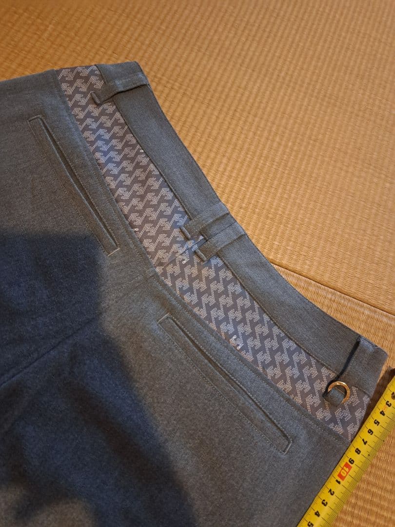 Resurrection グレー スリムフィットパンツ M