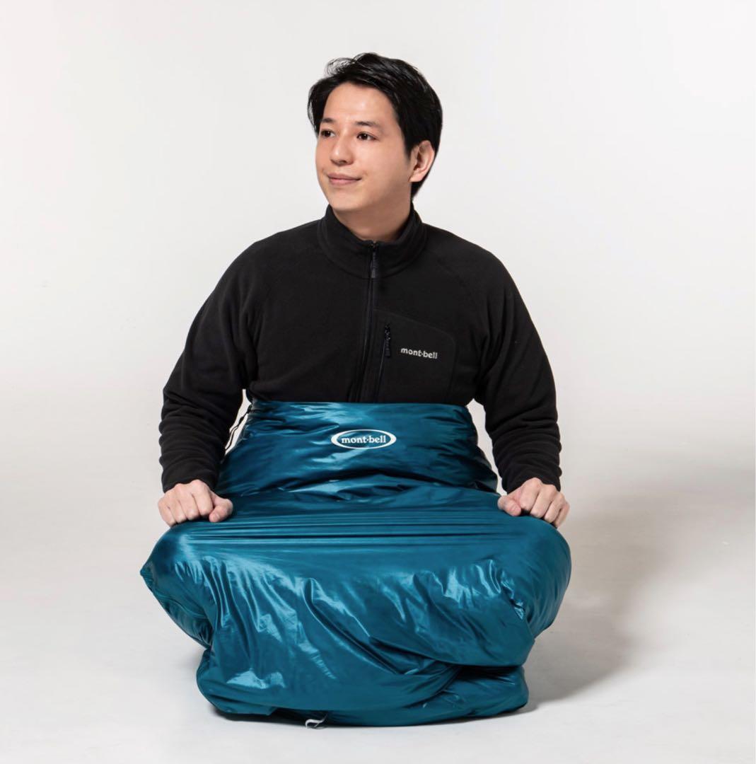 新品★モンベル シームレスダウンハガー800 ♯3 赤 L/ZIP 当日発送可能