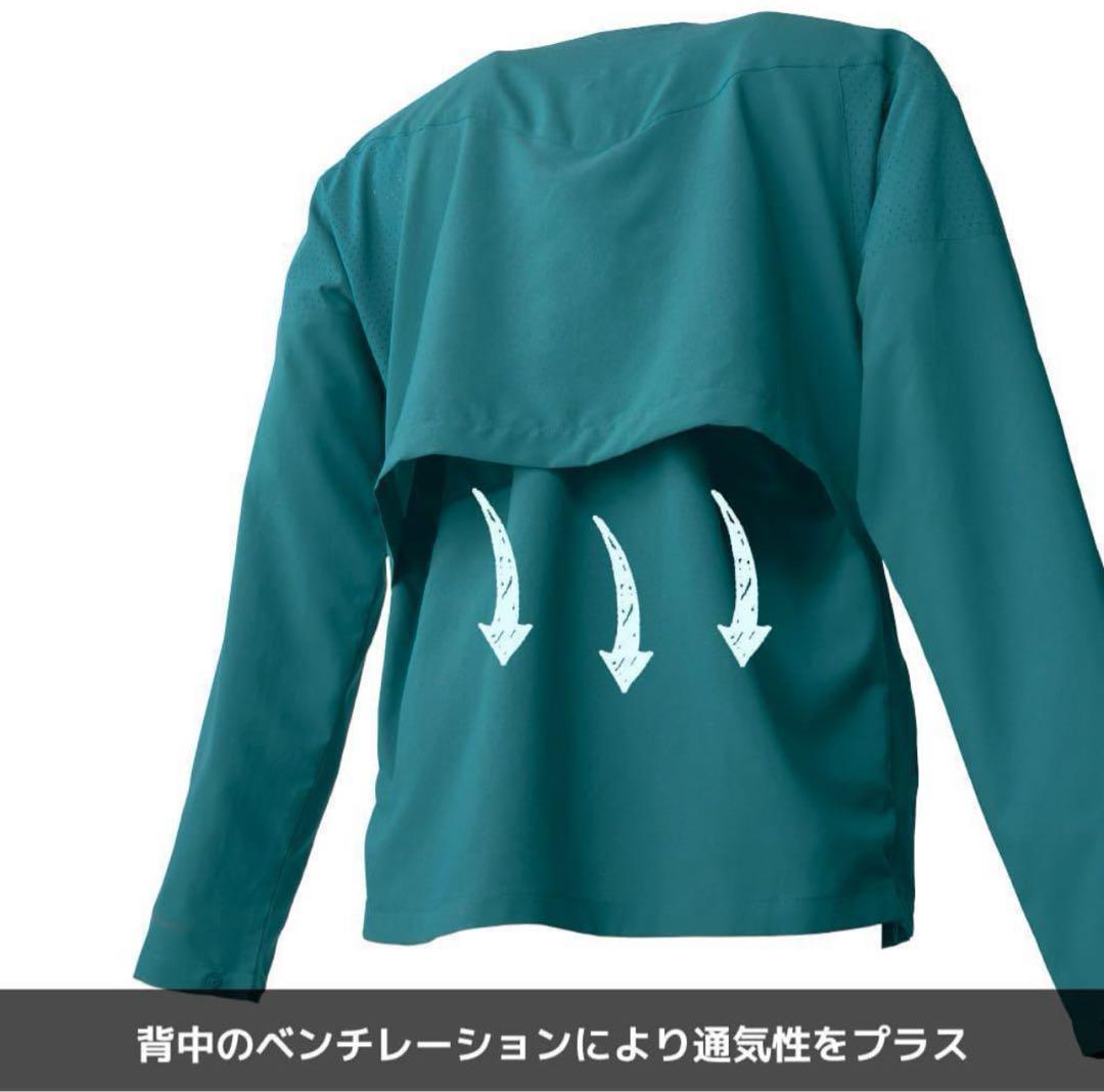 【新品未使用】ワークマン エックスシェルター 暑熱 フーディー Mブラック