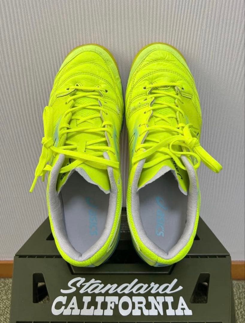 早い者勝ち⭐️asics デスタッキkff イエロー　26.5