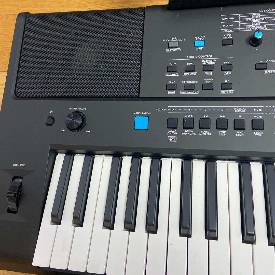 YAMAHA PSR-E473 ポータブルキーボード　61鍵盤