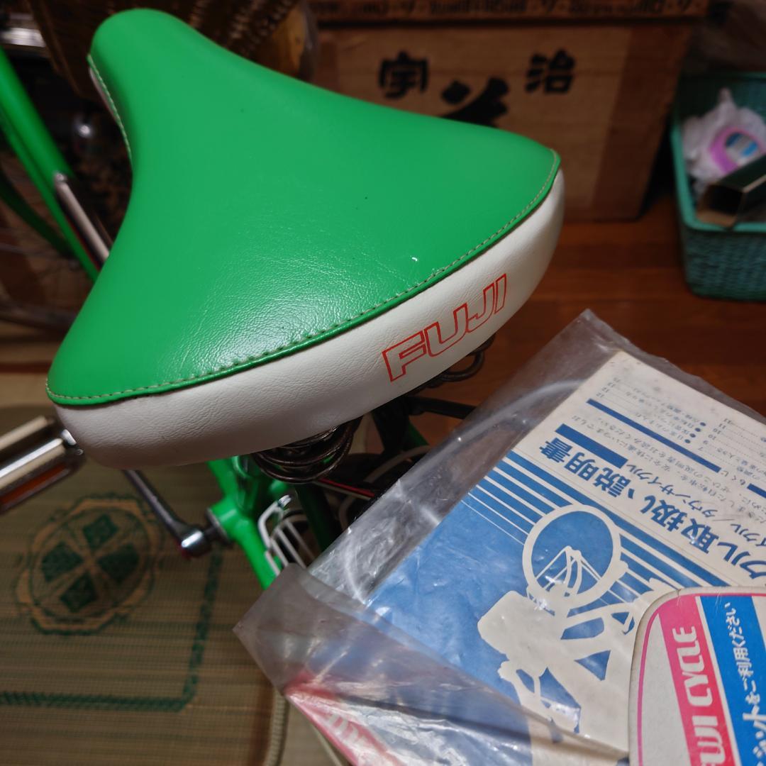 ■未走行車■日米富士自転車　当時物昭和レトロ自転車　美品　ママチャリ　デコチャリ