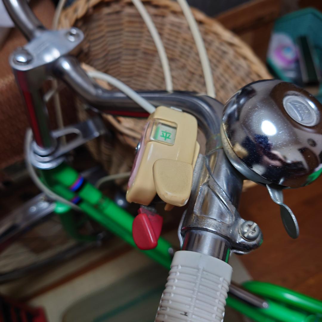 ■未走行車■日米富士自転車　当時物昭和レトロ自転車　美品　ママチャリ　デコチャリ