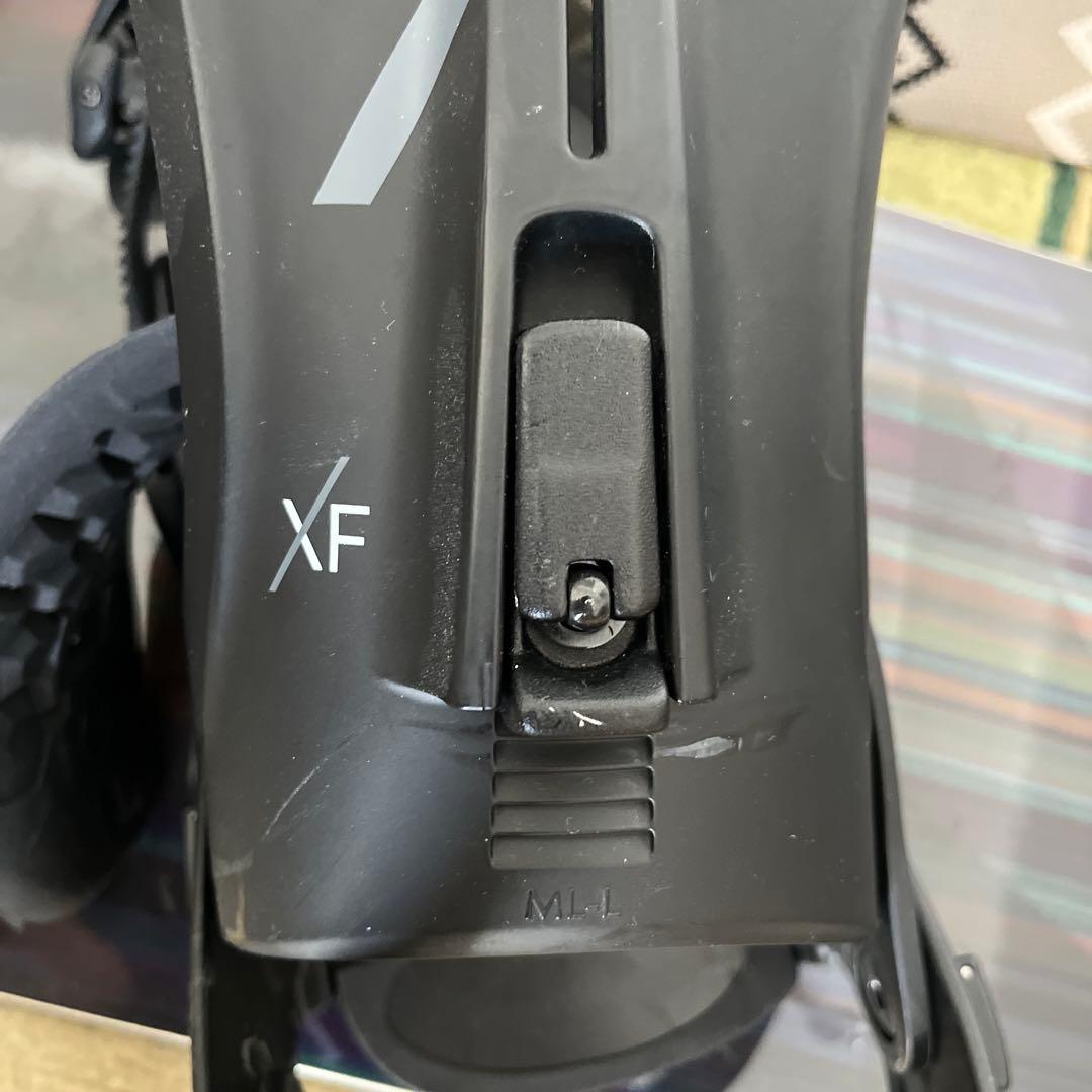 値下げ　SMOOTH 154cmスノーボード XFバインディングセット