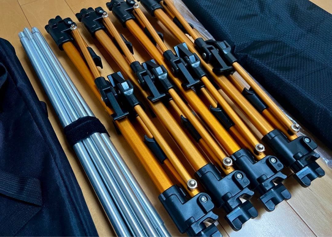 美品 IGNIO(イグニオ) キャンプベッド フォールディングベッド