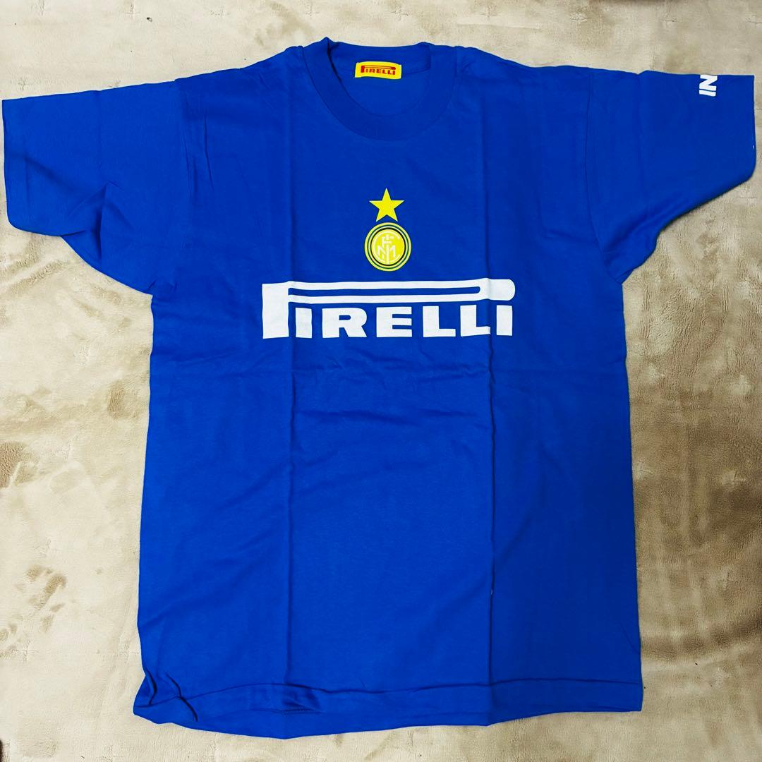 ⭐️希少⭐️未使用品　ヴィンテージ　インテル・ミラノ Pirelli シャツ