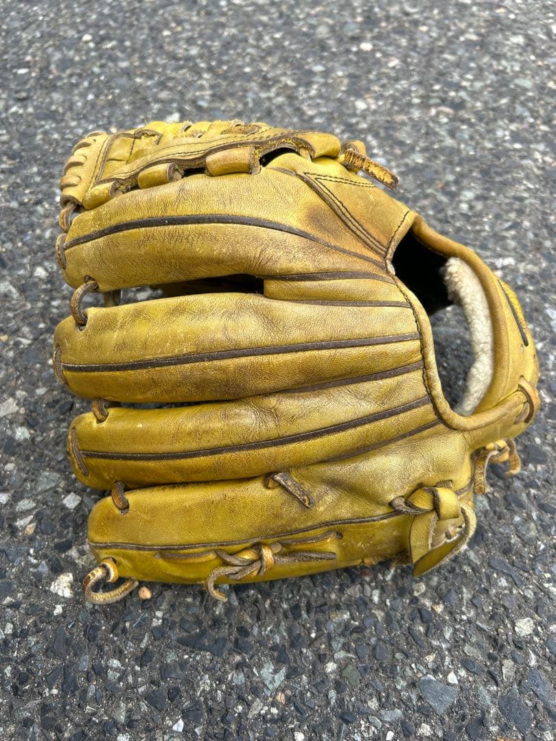 Mizuno 軟式グローブ イエロー