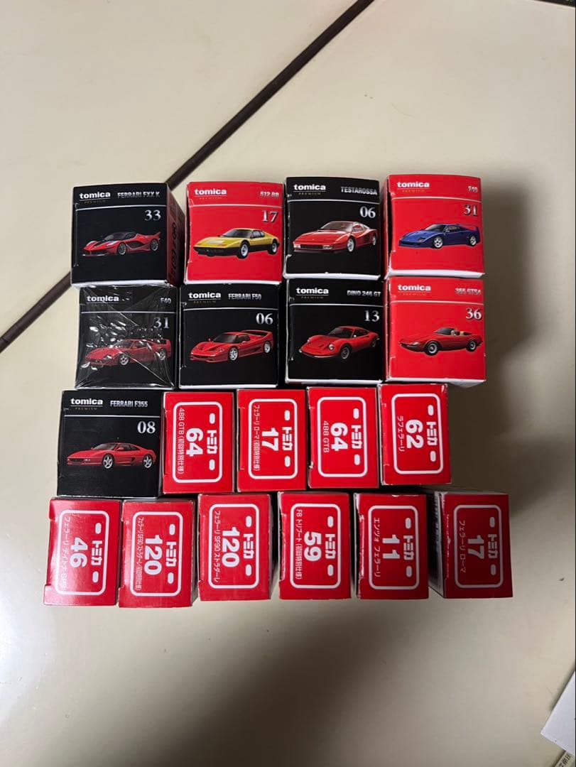 トミカ フェラーリコレクション 27台セット