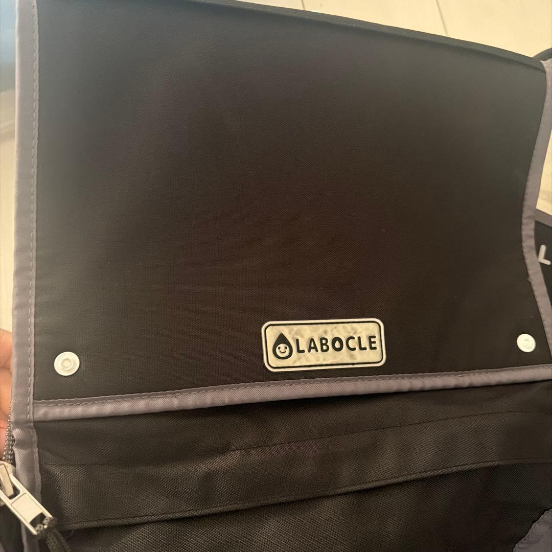 LABOCLE ラボクル プレミアムチャイルドシートレインカバー 後ろ　ブラック