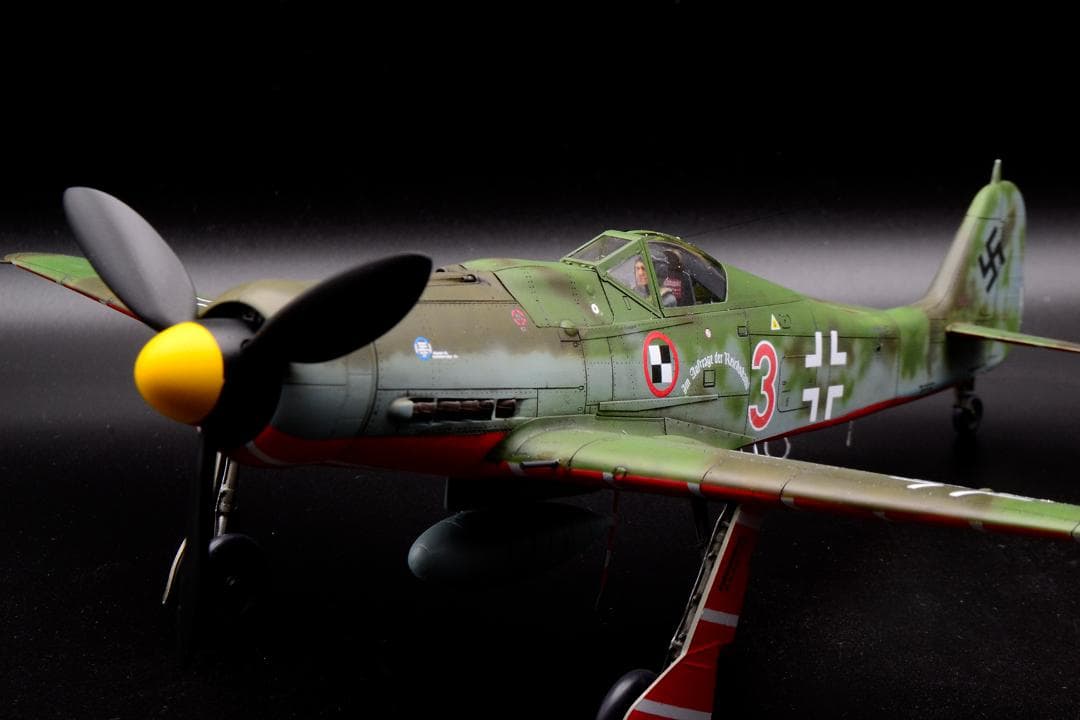 ムスタングです。1/48 Fw190D9 (プラモ エデュアルド 完成品)