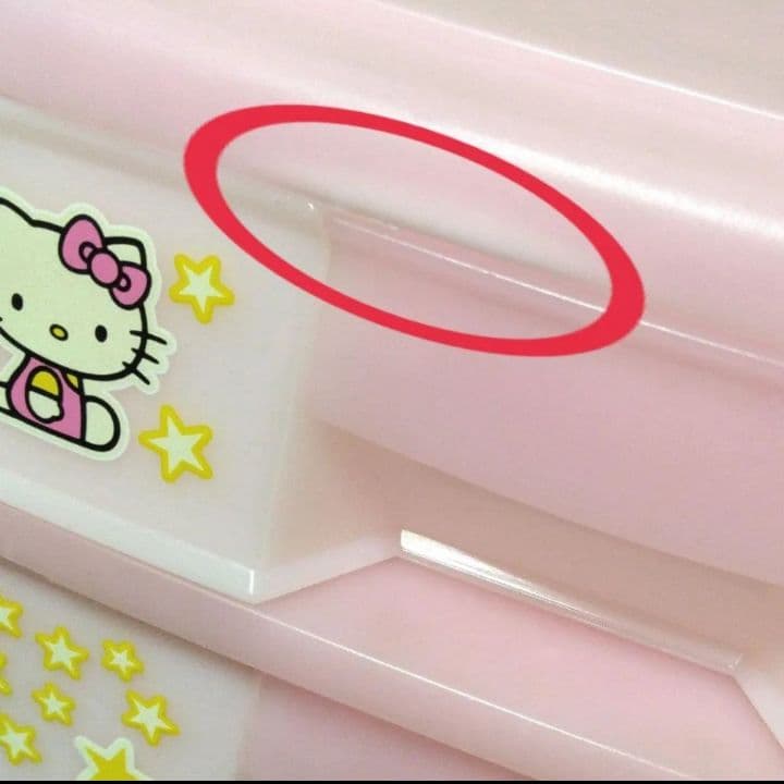 サンリオ ハローキティ キティちゃん 三段引き出し 平成レトロ 当時物