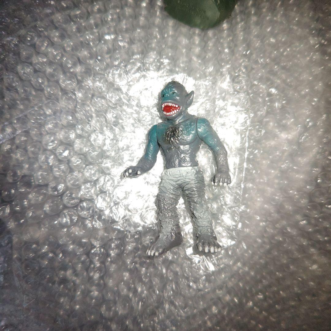 楳図かずお　ウルトラマン　ドドンゴ　ミイラ人間　ソフビ　現状品