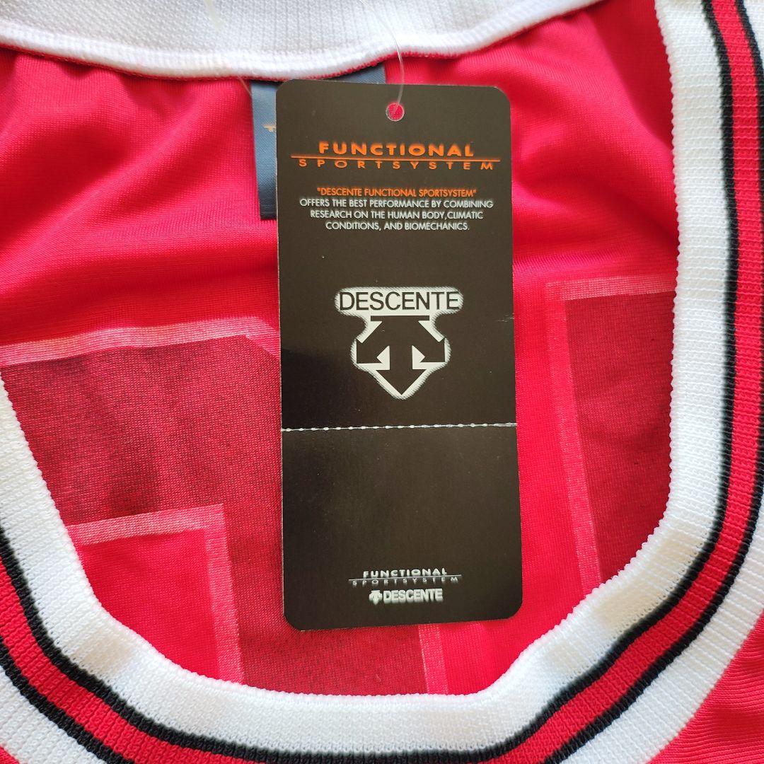 DESCENTE SHOHOKU 10 ユニフォーム レッドおまけつき