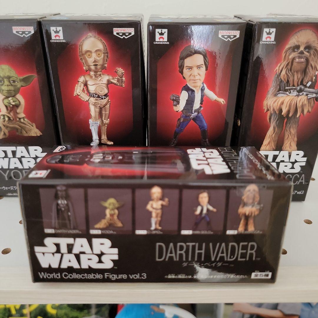 STAR WARS フィギュア 5体セット　　　ワーコレ　新品、未開封