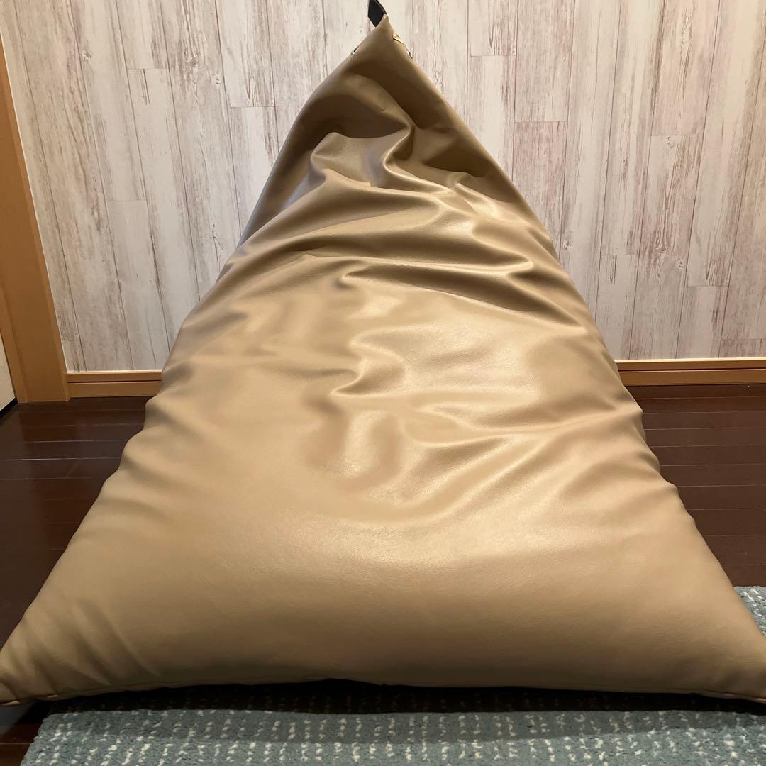【美品】テトラ グランデ ビーズクッション Tetra 大東寝具工業