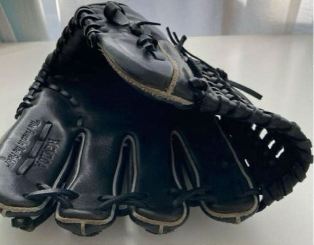 Rawlings ローリングス 軟式 レザー グローブ 黒