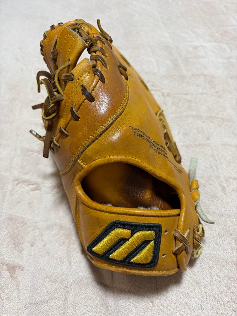 希少　ミズノプロ Mizuno ビッグM ファーストミット　軟式グローブ　左投