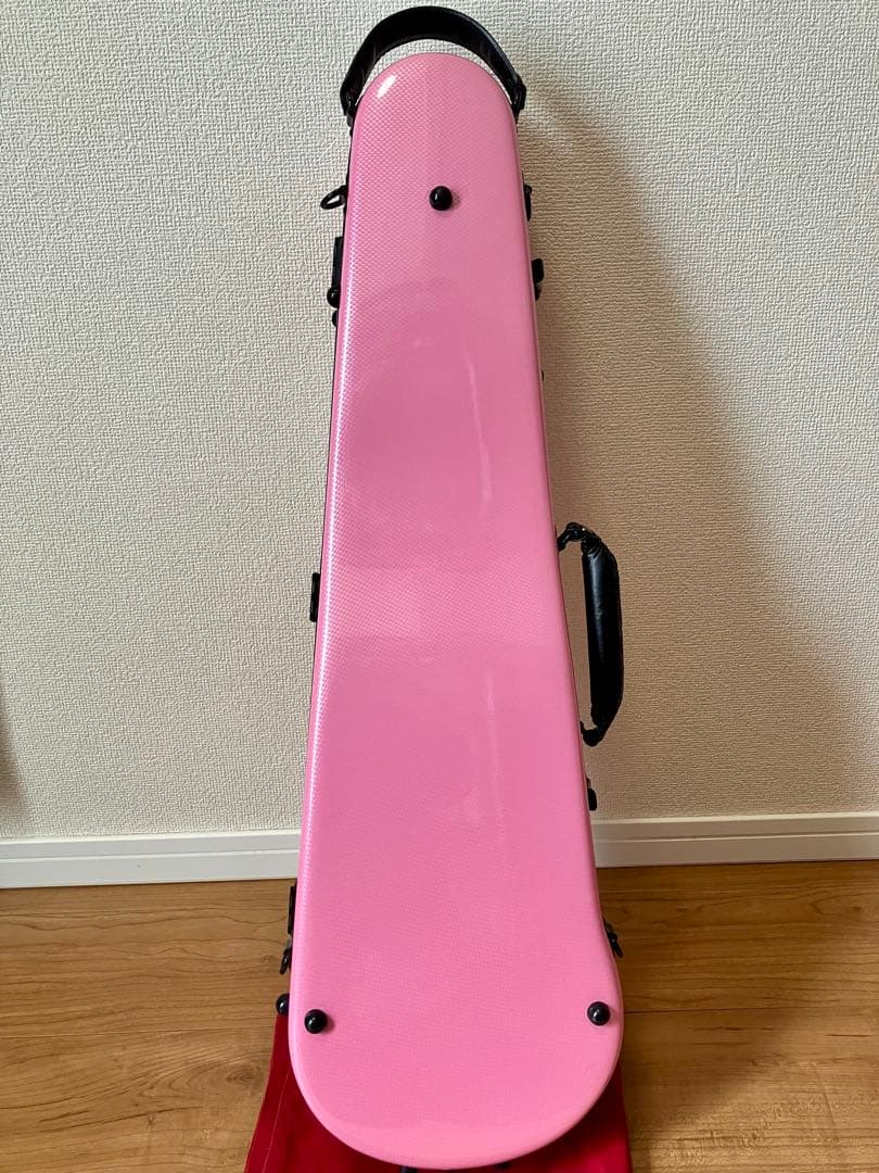 Carbon Mac 4/4 バイオリンケース ピンク