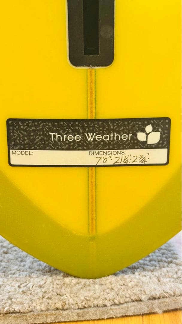 【サーフボード・ミッドレングス 7.0ft】Three Weather