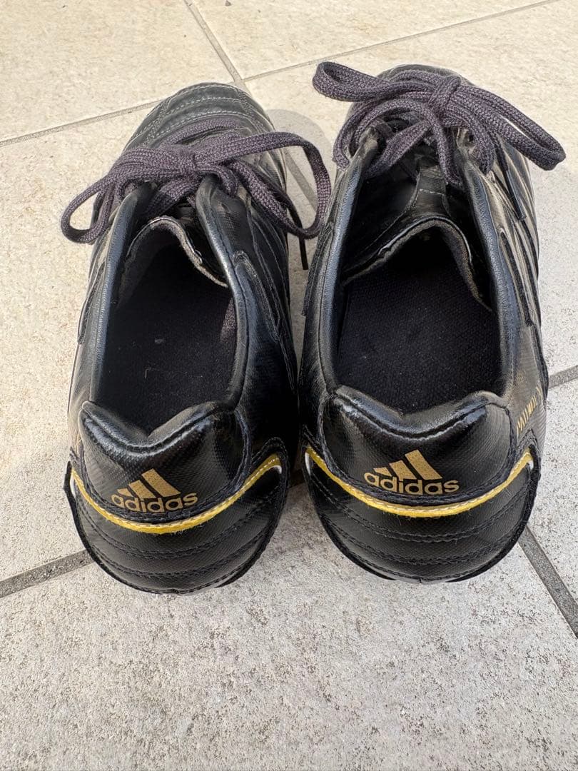 adidas パティークX サッカースパイク 26.0cm ブラック 日本製