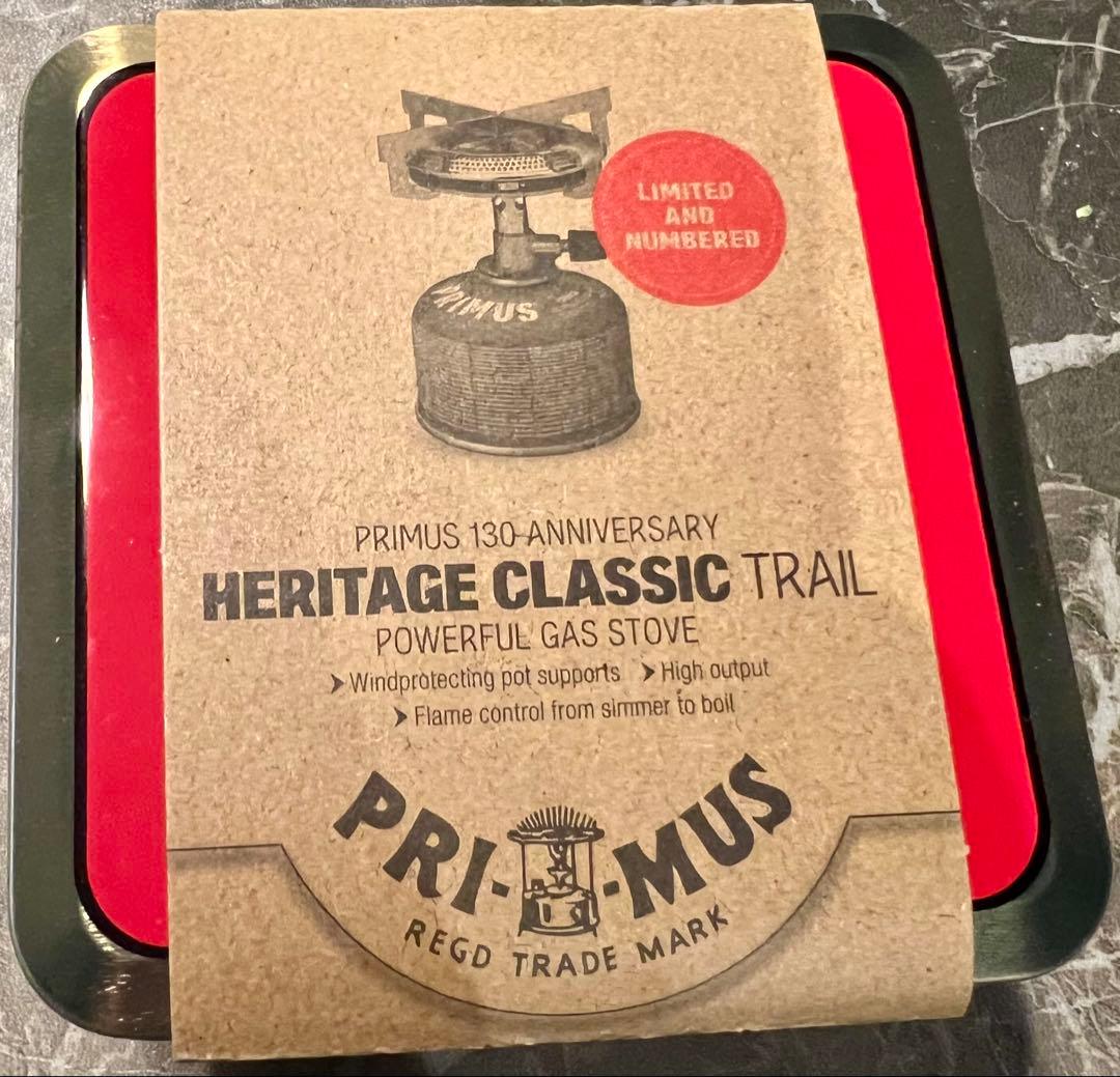 PRIMUS 130周年記念　クラシックトレイルストーブ　コンロ