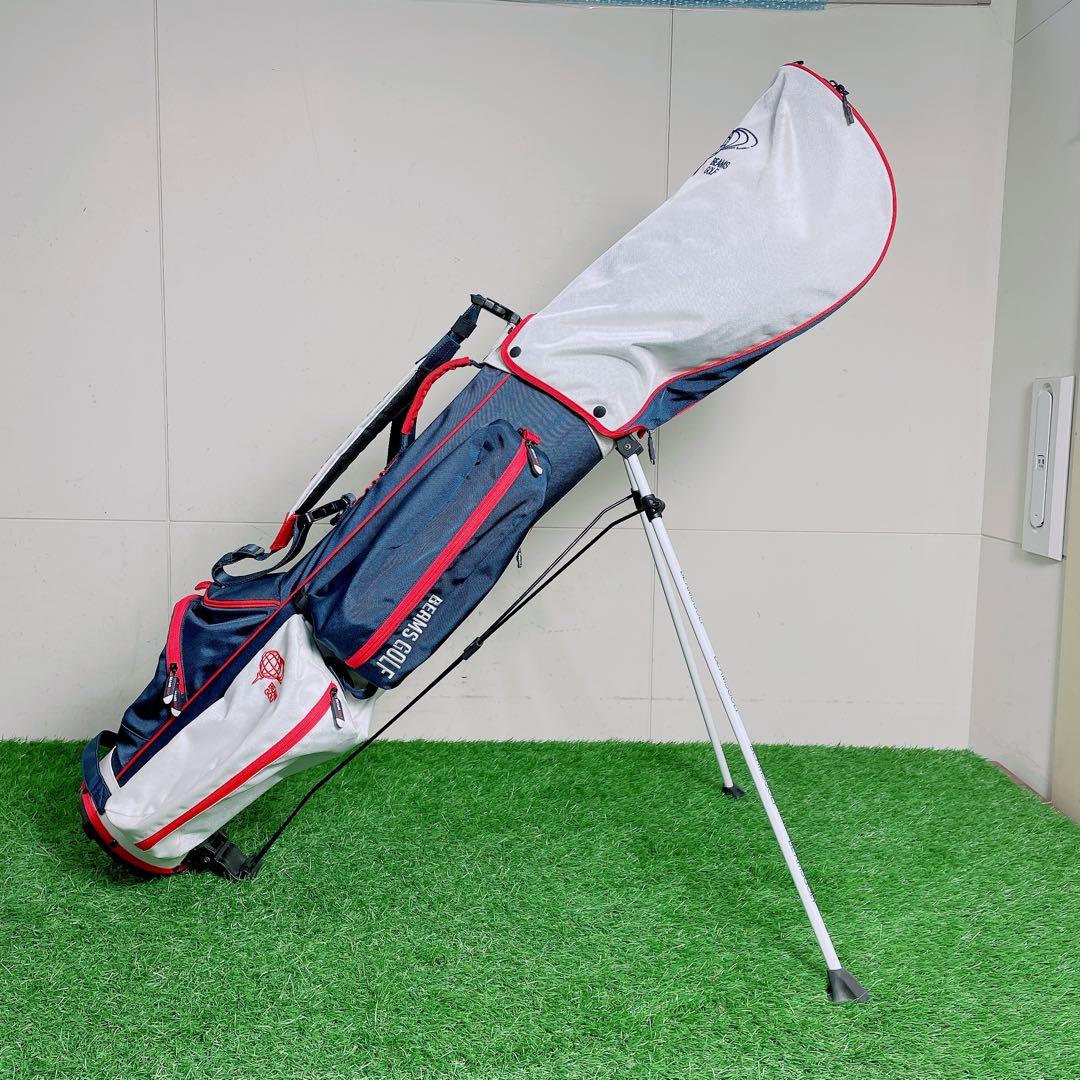 ゴルフ　キャディバッグ BEAMS GOLF スタンド式　D2710