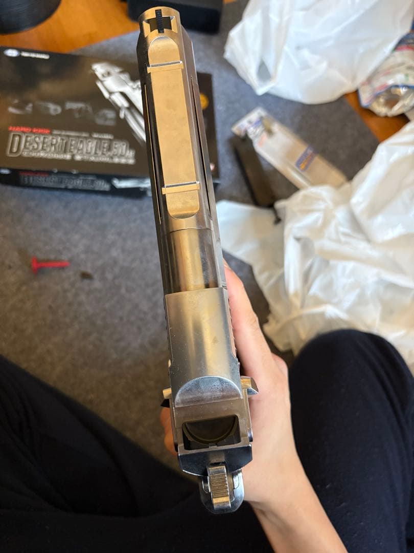 東京マルイ DESERT EAGLE .50 AE クロームステンレス