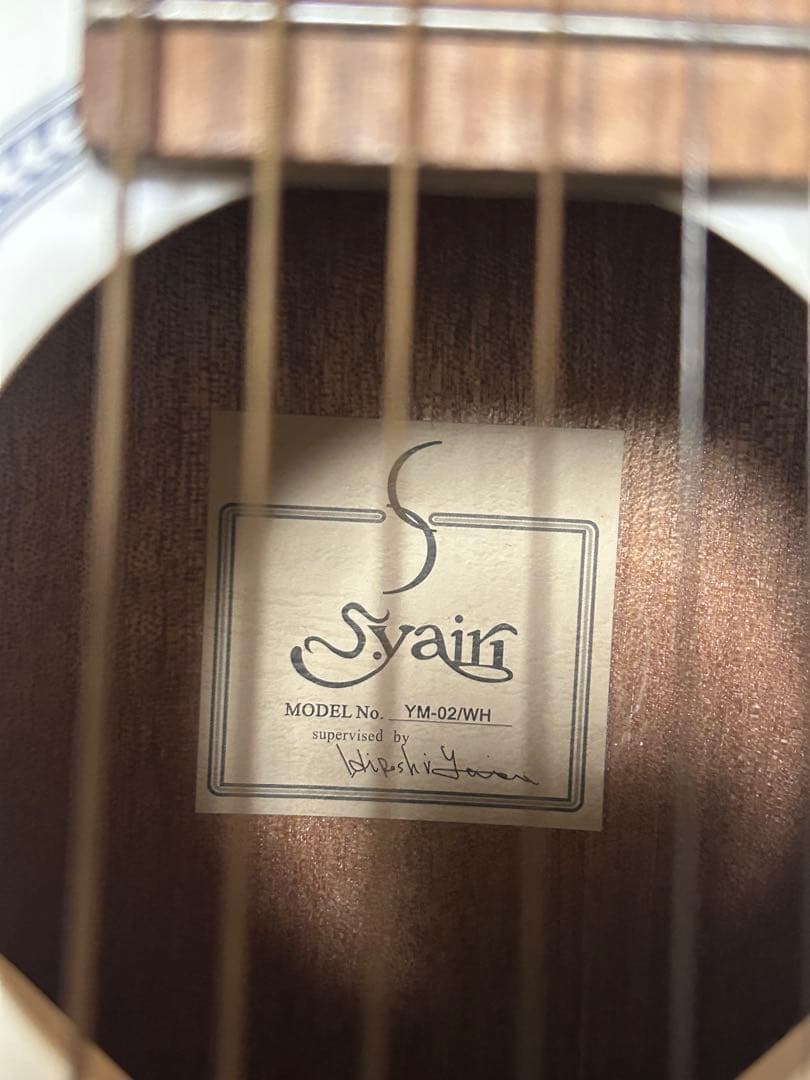 値下げ可能 Syain アコースティックギター YM-02/WH