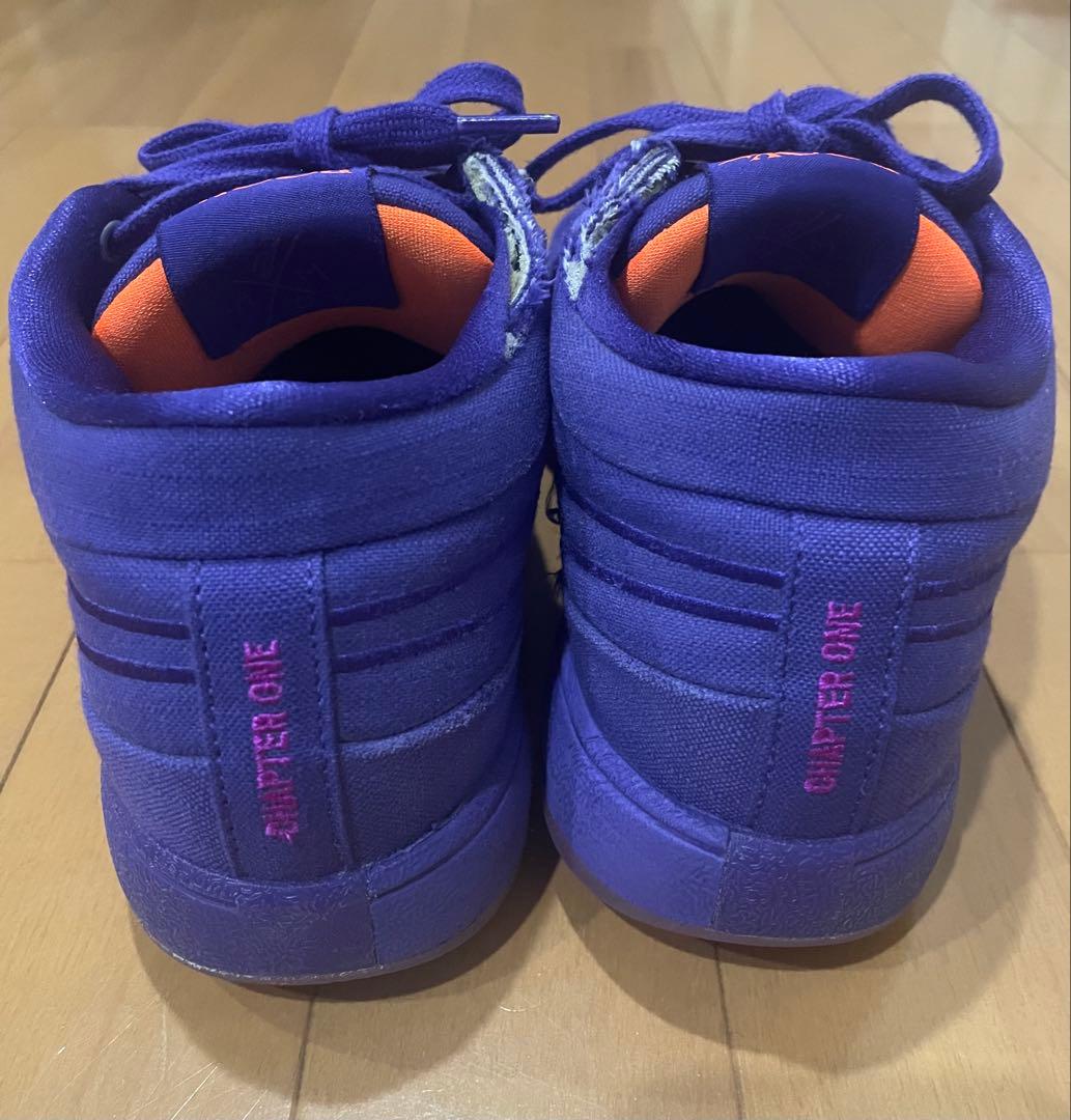 Nike ナイキ Book1 26.5 バッシュ ブック1 サンセット 紫 靴