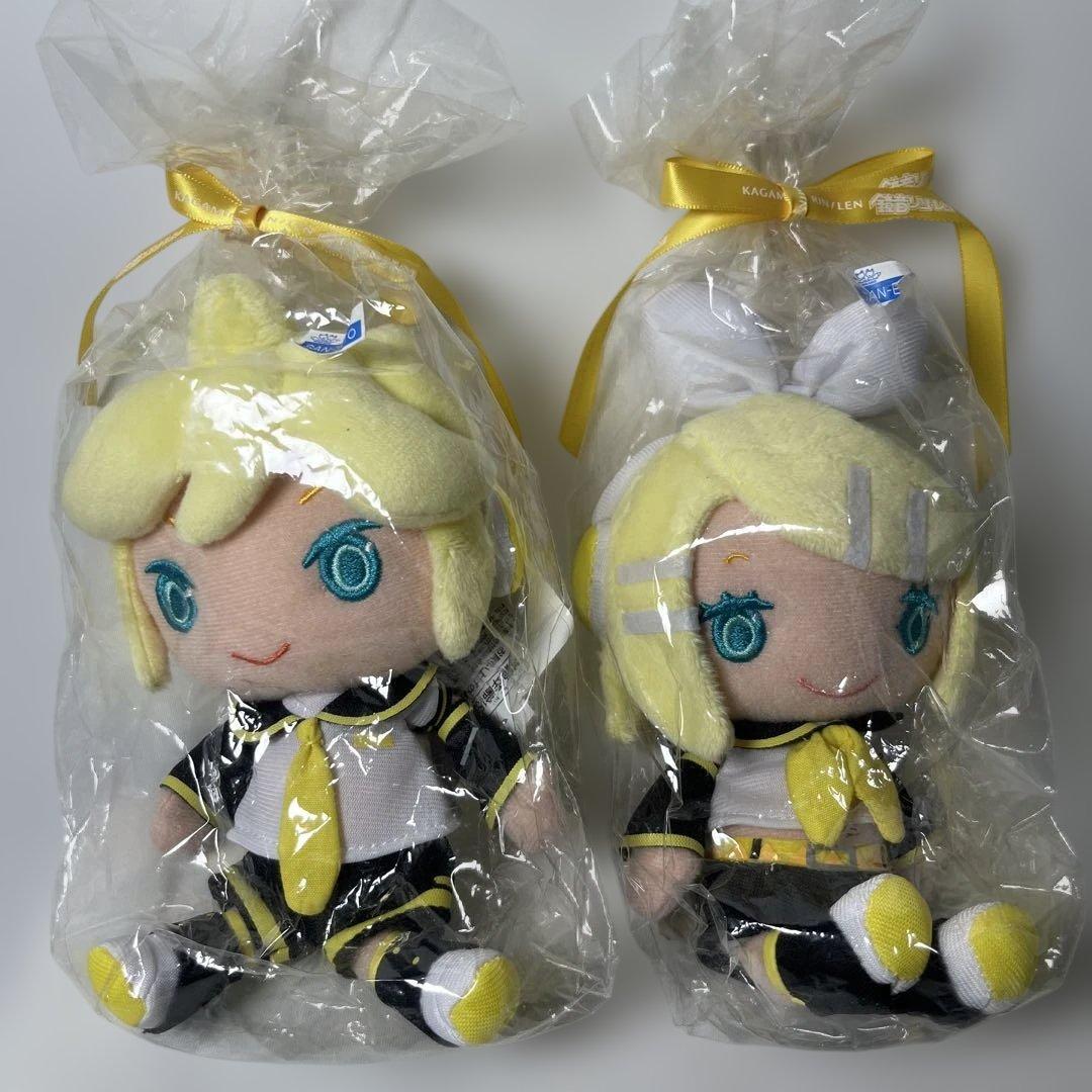 【未開封品】鏡音リン レン ぬいぐるみ ボカロVOCALOID セキグチ製