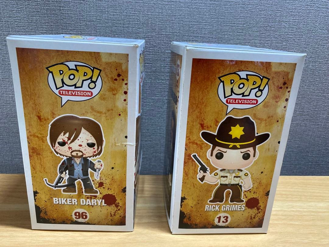 ウォーキング・デッド ダリル、リック、ハーシェル　Funko pop