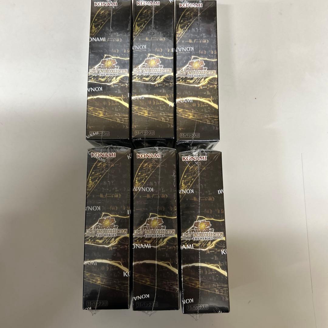 遊戯王 LIMIT OVER COLLECTION 6BOX シュリンク付