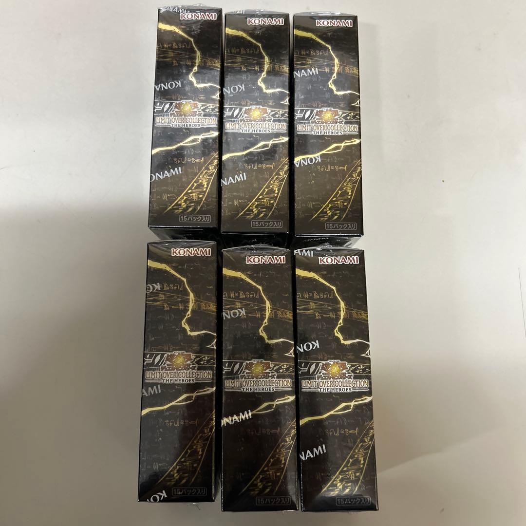 遊戯王 LIMIT OVER COLLECTION 6BOX シュリンク付